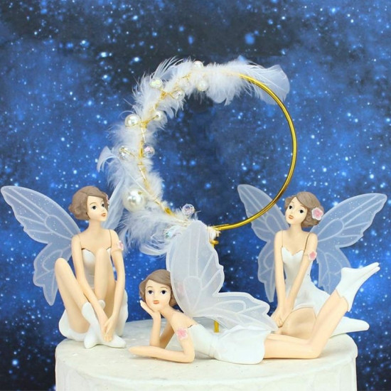 Fairy Cake Topper Set Of